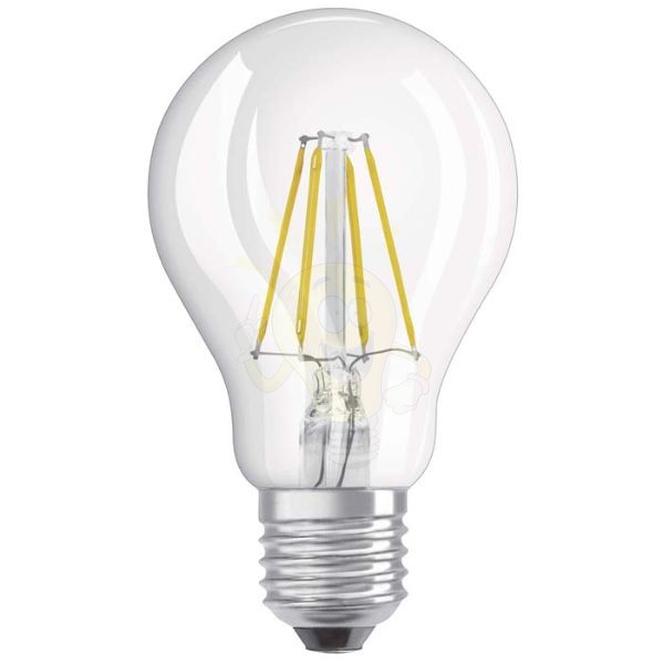 Kép OSRAM Retrofit Classic A DIMM izzó  világos 230V E27 LED EQ40  2700K
