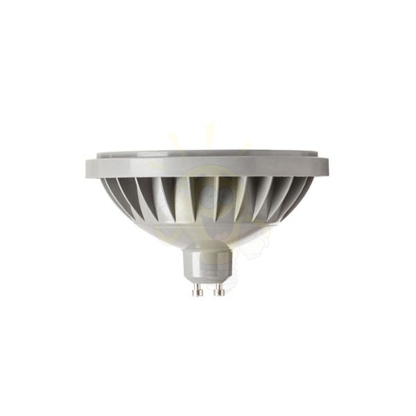 LED ES111  szürke  230V LED GU10 12W 45°  4000K