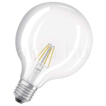 Kép OSRAM Retrofit Globe 125   világos 230V E27 LED EQ40  2700K