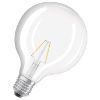 Kép OSRAM Retrofit Globe 125   világos 230V E27 LED EQ25  2700K