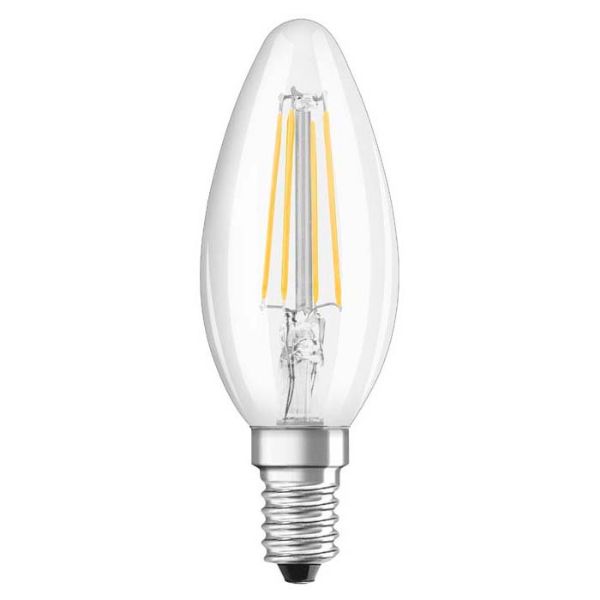 Kép OSRAM Retrofit gyertya alakú izzó  világos 230V E14 LED EQ40  2700K