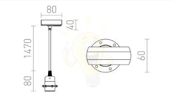 ELISA egyfázisú áramkörös sínre FEKAS1+FEK+FEKKF   230V LED E27 15W