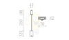 Kép FRISCO W fali lámpa fekete 230V LED 4.2W 120° 3000K
