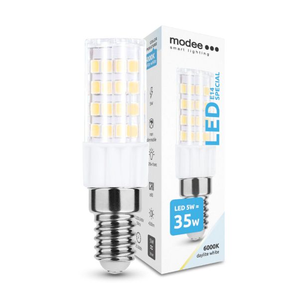 Modee Smart Lighting LED Special Ceramic 5W E14 360° 6000K (420 lumen)