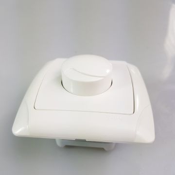 Szabályzó fali süllyesztett kapcsoló fehér - dimmer