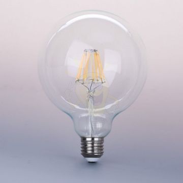 LED filament dekor izzó - G95 - 8 watt E27 960LM