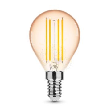 Modee Lighting LED Filament Amber Globe Mini G45 4W E14 320° 1800K (360 lumen)