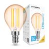 Modee Lighting LED Filament Amber Globe Mini G45 4W E14 320° 1800K (360 lumen)