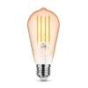 Modee Lighting LED Filament Amber ST58 4W E27 320° 1800K (360 lumen)