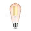Modee Lighting LED Filament Amber ST64 4W E27 320° 1800K (360 lumen)