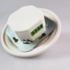 Porcelán dimmer 5–150 W teljesítménytartománnyal, fehér keretben