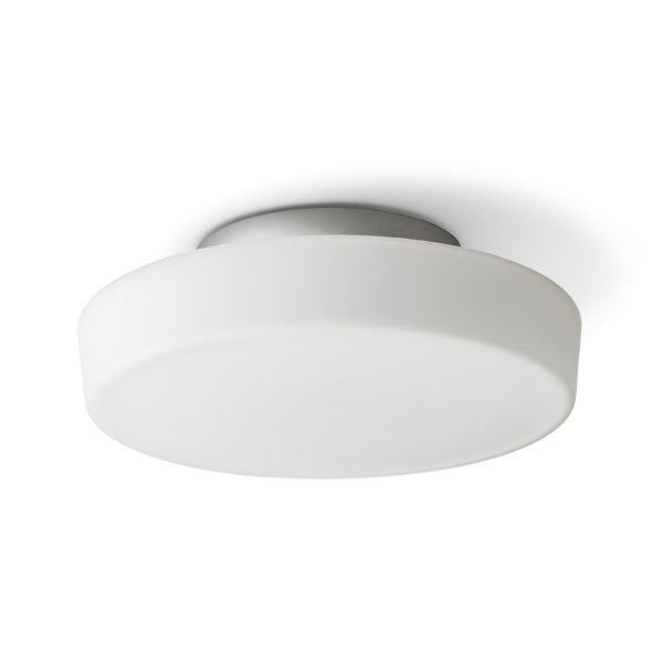 ZARA LED 26 mennyezeti lámpa opál üveg/króm 230V LED 12W IP44 3000K