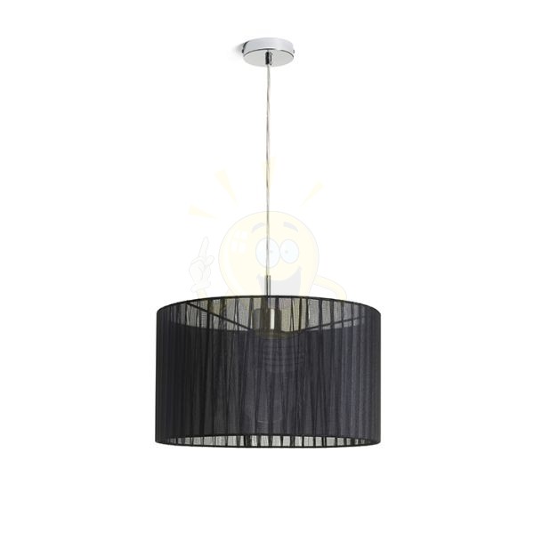 GLAMOUR 35/20 függö lámpa fekete 230V E27 28W