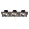 SHARM SQ III süllyesztett lámpa barna/gyöngyházarany  230V LED 3x10W 24°  3000K