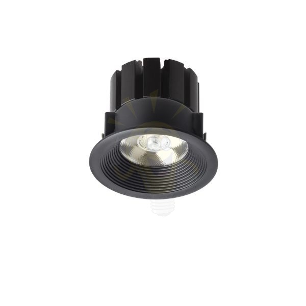 SHARM BASE süllyesztett lámpa fekete  230V LED 10W 24°  3000K