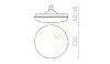 LAMBRA E27 20   matt 230V E27 LED 20W  3000K