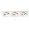 SHARM SQ III süllyesztett lámpa fehér réz 230V LED 3x10W 24°  3000K