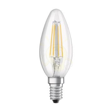 OSRAM Retrofit gyertya alakú izzó  világos 230V E14 LED EQ40  4000K