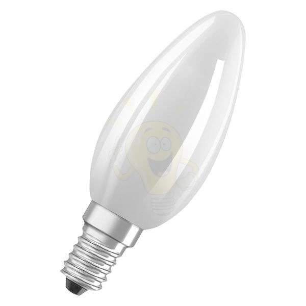 OSRAM Retrofit gyertya alakú DIMMER  matt 230V E14 LED EQ60  2700K