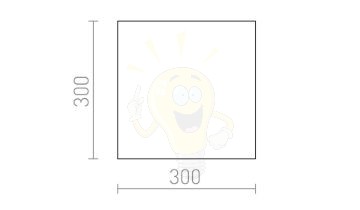 DIFFUSER SQ 30 PMMA   tej akril 