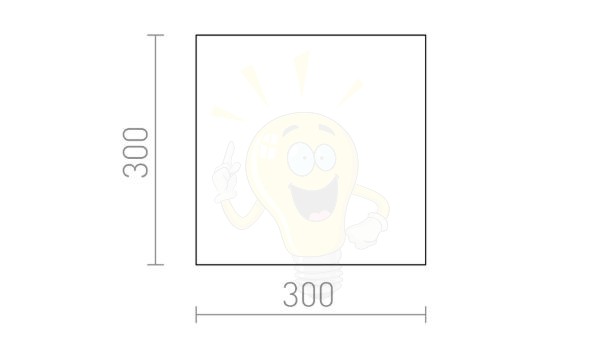 DIFFUSER SQ 30 PMMA   tej akril 