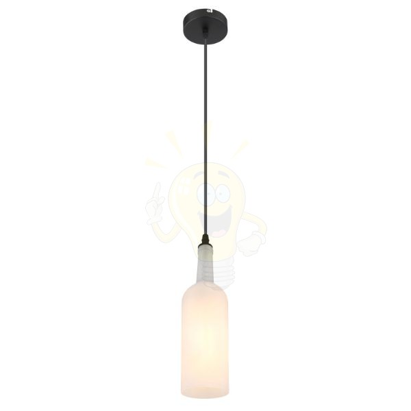 Borosüveg függeszték lámpa LEVITO