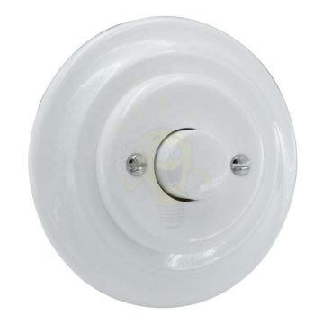 Porcelán dimmer kapcsoló, falba süllyesztett
