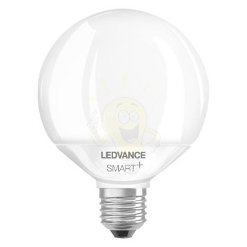 OSRAM SMART+ Globe 95 matt 230V E27 LED EQ100 RGBW