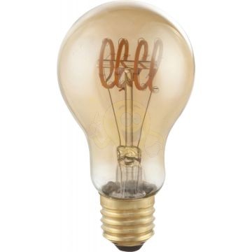 LED filament dekor izzó - A60 - 4 watt - spirál