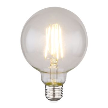 LED filament dekor izzó - G95 - 7 watt E27 750LM