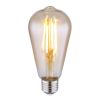 LED Izzó Filament ST64 7W E27 360° 2700K (720 lumen)