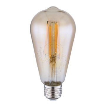 LED Izzó Filament ST64 7W E27 360° 2700K (720 lumen)