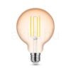 LED Filament Antikolt Gömb G95 4W E27 320° 1800K (300 lumen) dimm.