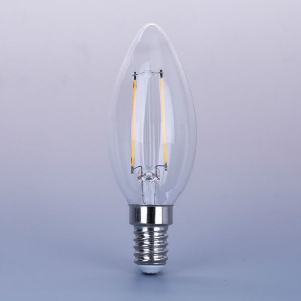 LED filament dekor izzó - C35 - 4 watt