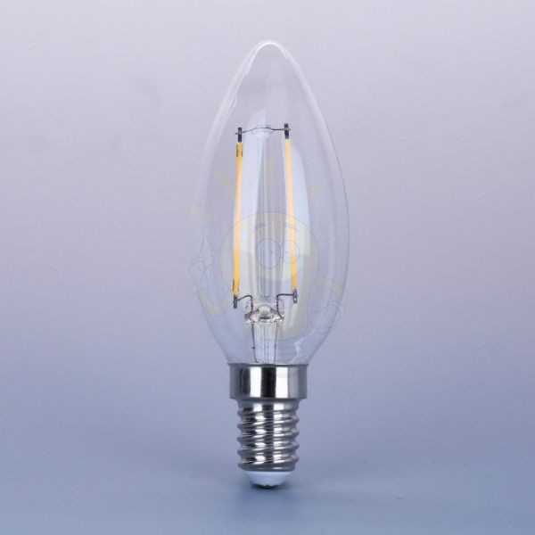 LED filament dekor izzó - C35 - 4 watt