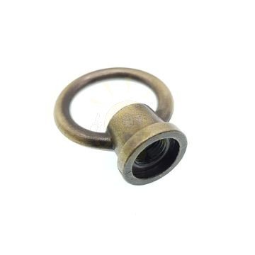 Lámpa tartógyűrű antik bronz - belső menetes 25mm