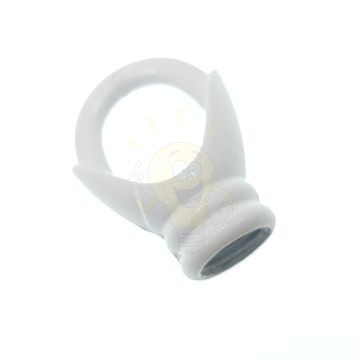 Lámpa tartógyűrű fehér - belső menetes 12mm