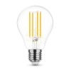 LED Izzó Filament A60 8W E27 360° 4000K (1055 lumen)