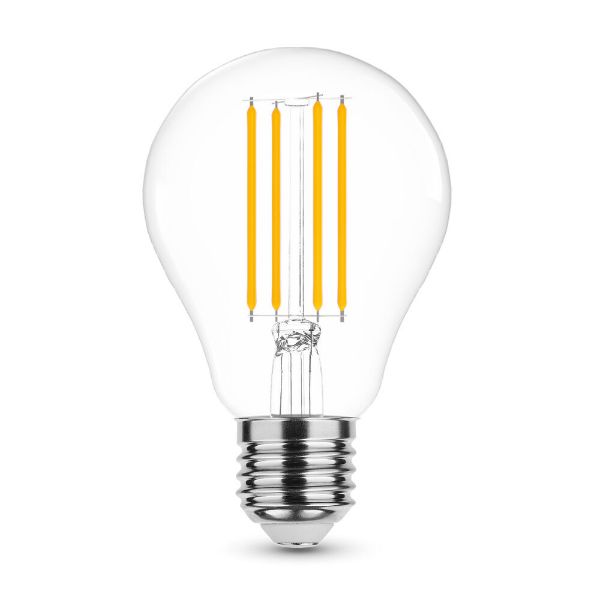 LED Izzó Filament A60 8W E27 360° 4000K (1055 lumen)