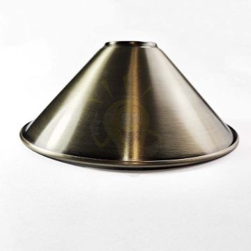 Fém Lámpabúra 220mm x 80mm antik bronz