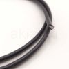 MT KÁBEL 2X0,75MM2 FEKETE PVC KÖPENYES RÉZ ERŰ SODROTT H03VVH2-F (MTL)