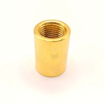 Belső menetes cső 2cm arany szín