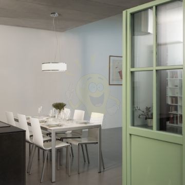 CASSABLANCA LED 40  függő lámpa  króm/üveg 230V LED 35W  3000K