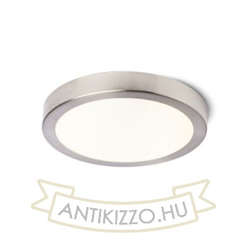 BARRY LED mennyezeti lámpa  matt nikkel 230V LED 12W IP44  3000K