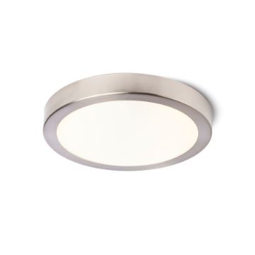 BARRY LED mennyezeti lámpa  matt nikkel 230V LED 12W IP44  3000K