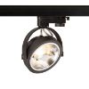 KELLY LED három áramkörös sínre fekete  230V LED 12W 24°  3000K