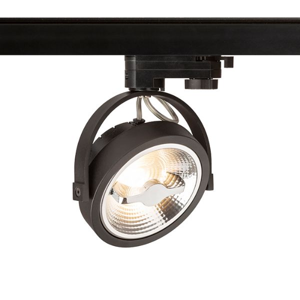 KELLY LED három áramkörös sínre fekete  230V LED 12W 24°  3000K