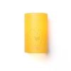 RON W 15/25 fali lámpa Polycotton fekete/fehér PVC 230V LED E27 15W