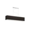 LOPE 120/22 lámpabúra Polycotton fekete/fehér PVC max. 23W