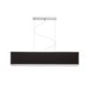 LOPE 120/22 lámpabúra Polycotton fekete/fehér PVC max. 23W